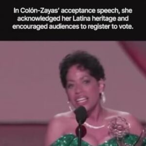 Sheila E. Instagram - THE FIRST LATINA to win Best Supporting Actress in comedy series.  Congratulations to Liza Colón-Zayas on this historic achievement! 💖

Colón-Zayas, who plays Tina in “The Bear,” grew up in the Bronx in a Puerto Rican family. 🇵🇷

#emmys #emmys2024