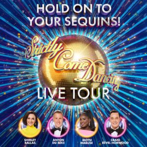 Shirley Ballas Instagram - No longer the only lady on tour! 💋

Super excited to have @motsimabuse on board the @bbcstrictly tour bus for 2025 🪩💃🏻 .. with naughty @mrantondubeke & @craigrevel, beautiful @motsimabuse, the superstar that is @jmanrara and our cast of couples I’m sure it’s going to be a tour like no other. Can’t wait to meet you all next year in the arenas. 

Tickets go on sale at 10am on Friday 20th September from strictlycomedancinglive.com ❤️ set those alarms and we’ll see you soon. X