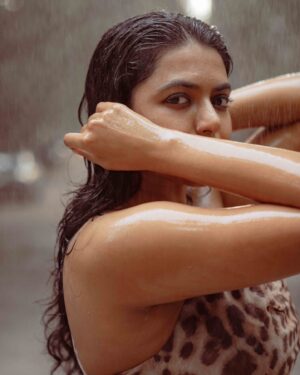 Shivani Rajashekar Instagram - Monsoon baby 🙋🏻‍♀️