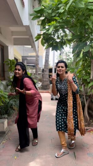 Shruthi Raj Instagram - Mandatory reels 🥰🥰🥰
@sruthi_shanmuga_priya u are rocking dear🥰🥰🥰