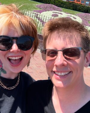 Sigourney Beaver Instagram - Happy 8 year anniversary to my sweetest bean @mickdouch let’s have 800 more💖💖💖💖