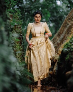 Sija Rose Instagram - Laila o Laila 🪷

.
Attire : @_jovial_grabs_
Makeup : @_arya_jithins_makeover
Styled by : @lak_shmi_mattathil
Photography: @repsolian @bellmountphotography 
Design : @__gjo__thomas__
  @gracious_gal_
Thanks to : @amelgeorge_ 
[onam, onam attire, fashion, makeup, traditional attire, onamseason, festival, picture of the day]