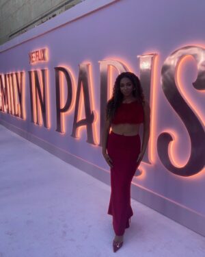 Simone Joy Jones Instagram - All i’m asking for is a summer in Paris ☕️ ✈️ 

Congratulations on a 4th season to @emilyinparis