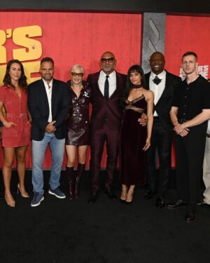 Sofia Boutella Instagram - Los Angeles premiere of #TheKillersGame ✨ 
IN THEATERS NOW