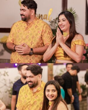 Sonal Monteiro Instagram - The Roce ceremony is a traditional Mangalorean Catholic pre-wedding ritual that involves anointing the bride and groom with a mixture of coconut milk and oil.

Roce of: @sonal_monteiro_official 
#tharunsonaltakeok