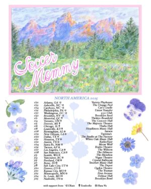 Sophia Regina Allison Instagram - New song “Driver” is out now 🚗✨ Also, 2025 tour dates are here! I’m so excited to play some new music for u guys 😙🩵 see u next year!

“Driver” is a goofy little song about someone loving you despite your shortcomings... And also about me getting lost while I’m driving 😁😵‍💫

Presale for the new tour dates begins this Wednesday, Sept 11 at 10am local time. Onsale begins this Friday, Sept 13 at 10am local time. Sign up to get the presale code at the link in bio!

Lyric video by @_twinlantern_
Artwork by @elegante_dude