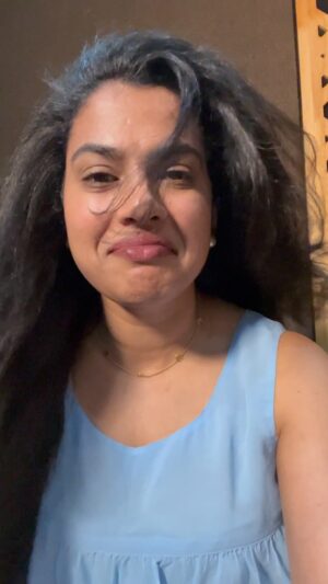 Sravana Bhargavi Instagram - POV : When I heard the final version of “DEVARA(The Thirst Trap) 💙