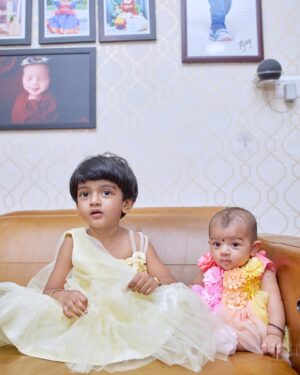 Sridevi Ashok Instagram - You have to love your children unselfishly. That is hard. 
But it is the only way
@ashok_chintala @sitara_chintala 

Photography : @rootzstudios