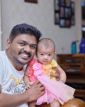 Sridevi Ashok Instagram - You have to love your children unselfishly. That is hard. 
But it is the only way
@ashok_chintala @sitara_chintala 

Photography : @rootzstudios