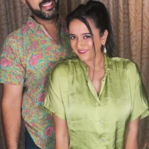 Sriranjani Sundaram Instagram - This reel is dedicated to @pnagachandra Making men for others! Hahaha 

#makeover by @abitha_makeoverartistry