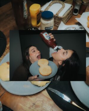 Stefany Vaz Instagram - esse foi um episódio especial da série da nossa vida 🍔