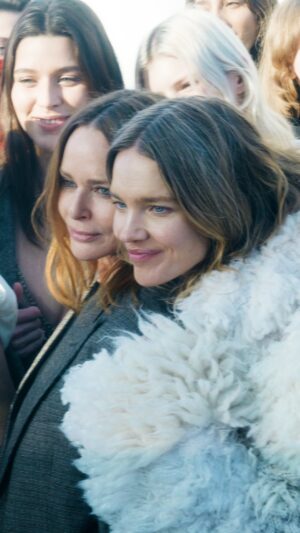 Stella McCartney Instagram - IT’S ABOUT FUCKING TIME: Behind the scenes from the Winter 2024 runway show... It’s about fucking time! x Stella
 
#StellaWinter24 coming soon.
 
Credits
Video: #ShotByStella

#StellaMcCartney #crueltyfree #vegan #AboutFuckingTime