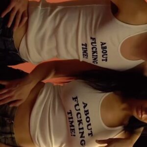 Stella McCartney Instagram - IT’S ABOUT FUCKING TIME

Shop the #AboutFuckingTime tank top in-store and online now

Credits
@Charli_XCX and @TroyeSivan for @i_d 

#StellaMcCartney #crueltyfree #vegan #CharliXCX #TroyeSivan