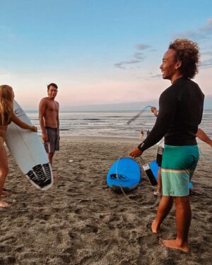 Stephanie Bendixsen Instagram - Just happy, reunited in the waves with the wonderful, adventurous, like-minded women I met travelling last year. So many incredible memories to carry with me! 🌊🤍🌤️
🏄 @canggusurf_turtle_bali @ali_bushnell