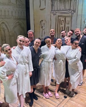 Stephanie J. Block Instagram - An experience to remember… Love, thanks and respect to all involved in this glorious production of @kissmekateuk💋 @trafalgarent