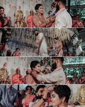 Subiksha Kayarohanam Instagram - Together in love, forever in life.

Costume designer bride and groom : @zenoraofficial_
Jwellery: @new_ideas_fashions
Make up : @makeup_by_kez