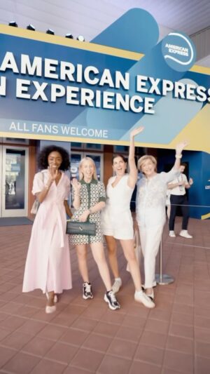Sydney Sadick Instagram - Take an inside look at Team Spotlight’s experience at the @usopen with @americanexpress 🎾💳💖 @sydneysadick @venitaaspen @kimmurstein and @excusemygrandma got an exclusive view of some of the best tennis players in the world all while enjoying the incredible American Express amenities ✨

#spotlightmagazine #spotlightonthehamptons #hamptons #spotlighthamptons #usopen #usopenamericanexpress #amex #amexusopen #americanexpressusopen #americanexpress #tennis
