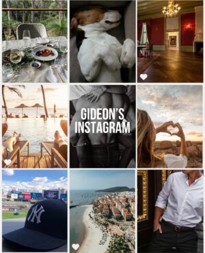 Sylvia Day Instagram - In case you’re ever wondering what Gideon’s private Instagram might look like... 😍🔥⁠
⁠
What other special moments do you think might make his feed?⁠
⁠
Happy Sunday, DAYdreamers! ⁠🫶⁠
⁠
✨If you’re new to Crossfire, just comment GETAWAY to join the fun!✨⁠
⁠
And if you’re ready to see how GidEva is doing now, comment RSVP to reserve your copy of IRELAND!