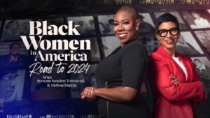 Symone Sanders Instagram - Black Women in America: Road to 2024. September 29th. 9pm ET. MSNBC. 🙏🏾