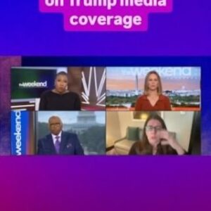 Symone Sanders Instagram - “They’re imbuing meaning into his statements that does not exist” @mary_l_trump explains why the media’s attempts to “sane-wash” Donald Trump must stop.
