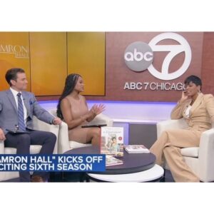 Tamron Hall Instagram - Talk show host and former Chicago news anchor @tamronhall is in the house! She’s talking about Season 6 of @tamronhallshow, her new cook book and what it’s like being a new member of @akasorority1908 🩷💚