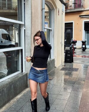 Tatiana Mingalimova Instagram - Никакой целлюлит не заставит меня перестать носить короткое, а только больше раззадорит
