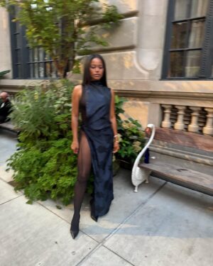 Taylour Paige Instagram - I sincerely had a really beautiful time 2 nights ago at @harpersbazaarus thank you sweet beauty @samiranasr for having me. And thank you to my gorgeous team for helping me get ready for such a gorgeous evening!