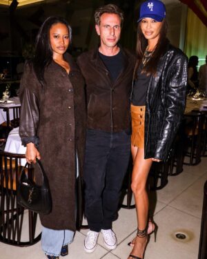 Taylour Paige Instagram - Merci sweet @eriktorstensson for your consistently thoughtful, considered dinners. celebrating you!! @frame hi my sis @joansmalls :)