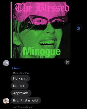 The Blessed Madonna Instagram - I’ve been edging all summer 💦

PS: thanks for all the love and everyone who reached out. I’m back at 100% and ready to edge with you all 🩷