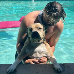 Theresa Marie Mingus Instagram - animals are better than humans. my sweet Nala. crushed 💔  What is there to say to make it any better? Nothing, really. But I will say this: Upon reflection, I think the worst part about it all is that when you love a dog, you love it with the very best version of yourself: the kindest, most patient, most compassionate, most present and joyful, trusting version of who you are and who you ever could be. In theory, the person you are with your dog is the person you wish you could be with everyone, all the time, except the rest of the world is too careless to be trusted with something so precious. And then when you lose the dog, it feels like you’ve also lost that part of yourself that you were able to be, too. But here’s the thing: yes, you had to say goodbye. But it doesn’t mean that you have to say goodbye to who she taught you to be and how she taught you to love. She gave you those qualities in earnest, with her whole life, and you can take those with you as you move forward.

these are the moments where time moves the slowest, when you wish that this too would just hurry up and pass. Try and channel your grief into gratitude bc the amount of grief felt is equal to the amount of love given. And that’s beautiful.