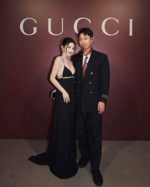 Tsai Jui-hsueh Instagram - 美好的夜晚🩶 
GUCCI 2024秋冬女裝系列發表酒會
@gucci #gucci