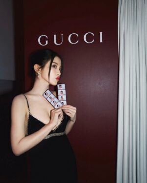 Tsai Jui-hsueh Instagram - 美好的夜晚🩶 
GUCCI 2024秋冬女裝系列發表酒會
@gucci #gucci