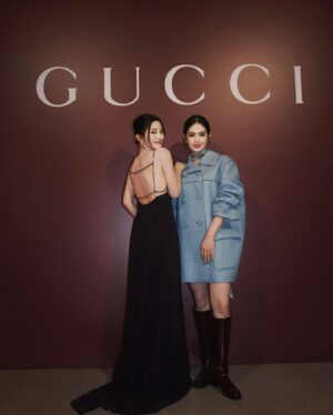 Tsai Jui-hsueh Instagram - 美好的夜晚🩶 
GUCCI 2024秋冬女裝系列發表酒會
@gucci #gucci