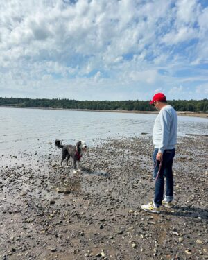 Victoria Charlton Instagram - Ayant vécu au NB quand j’étais toute petite et ayant passé plusieurs étés ici quand j’étais enfant, cette province a toujours eu une place spéciale dans mon cœur 😇
Je rêvais donc d’y amener @boblechef pour lui faire découvrir mes endroits coups de cœur ❤️ je savais qu’il allait tomber en amour avec les Maritimes 🙂 hâte de revenir en famille l’an prochain! 👶🏼
Après un séjour à St.Andrews et à Bouctouche, nous nous dirigeons maintenant à l’Île du Prince-Edouard ✨
PS: ces vacances sont pour nous, bien sûr, mais encore plus pour Nanette🙊 nos dernières vacances à trois ! Et elle est TRÈS gâtée 🫶🏻
Un merci spécial à Gilles, Dominique et Christine, les amis de très longue date à mon papa qui nous ont emmené à la pêche aux palourdes 🚤 on a vraiment pu vivre l’expérience acadienne à fond 🥳