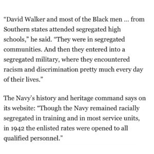 Wanda Sykes Instagram - A remarkable sight to see in @washingtonpost. After 83 years, my family has closure on a distant cousin who was killed in Pearl Harbor, and found - but never identified. My relatives remember our Grandma Mag talking about her cousin, David Walker, who served on the California at Pearl Harbor.  David Walker gave the ultimate sacrifice for our country. May his memory be a blessing.