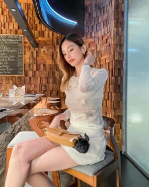 Waratthaya Wongchayaporn Instagram - 🥰😋 👗 @nichpbrand 🍝 @fuego.bkk