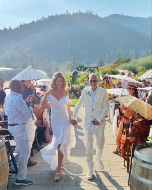 Wendy L. Walsh Instagram - One of the happiest days of my life. I love you Julio! Thank you to my daughters, @jones.h.m and @carringtonleigh for supporting us. And thank you for welcoming me to your family, @isabelccaro @javiercaro15 and @sona.olson.5. And thank you @lisabloomesq for being our officiant. ❤️