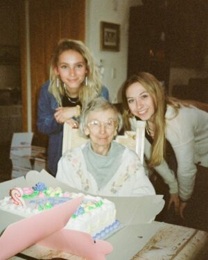 Willow Shields Instagram - My great granny passed this morning after living a truly long and fulfilling life. I truly thought of her as one of my best friends, sharing a beer together in the afternoon multiple times a week. I only met her for the first time 12 years ago and I’m so thankful for the incredible 12 years that I got to know her and love her. Her brain and personality was sharp as hell till the very end even upset she was missing the presidential debate while in the hospital without her glasses. She was always supportive and loving to anyone and everyone with an open mind and a love for great cardigans and cooking magazines that she read every day with a magnify glass. This is all to say I love her very much and I’ve been lucky enough to not experience very much death or grief around me so this is a tough situation all around. Then last photo is 4 generations of women in our family 🫶🏻