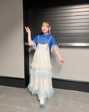 Yoshino Nanjo Instagram - Animelo Summer Live 2024 -Stargazer-
2024/09/01
さいたまスーパーアリーナ
⁡
・・・
⁡
アニサマでした〜！
fripSideコラボ Secret Operation
⁡
グリザイアメドレー
（サヨナラの惑星アニサマver.〜涙流るるまま）
閃 -Sen-
⁡
衣装はfripとのコラボもあったのでSecret Operationでの衣装でした！
⁡
この髪色の明るさでのロングポニテはひょっとして初？？やっぱロングはテンションあがりますね！
ケア大変すぎて地毛でのばすのは無理だけど😂
もちろん嘘毛です！！
⁡
アンコール衣装は、また可愛いジャンスカ作ってもらいました〜！ジャニトラツアーの時の色違いです🥳🌿
⁡
久々のアニサマでしたが、見知ったお顔がたくさんでおしゃべりするのに時間が足りないくらいでした〜笑
⁡
みなさんとのお写真も！
⁡
⁡
📸まずはダンサーさん！
MaiMaiとMarinoさん！
かっこいい閃 -Sen-をありがとうございました！
まいまいはベストの下にNツアーTシャツ仕込んでくれてた🤣
⁡
📸コラボした現fripのひーちゃんとまおまお〜
どんどん進化してく2人のステージカッコ良かったですねー！コラボも楽しかった〜！satさんとバンドさんと写真撮るのすっかり忘れてました😇
#阿部寿世 ちゃん
#上杉真央 ちゃん
#fripSide
⁡
📸みのりん✨
美しかった〜！カッコ良かった〜！可愛かった〜👼
みのりんいてくれて本当に癒されたし安心できました〜！一緒の日で嬉しかったなあ！
#茅原実里 さん
⁡
📸ともちゃん！
久しぶりに会えて嬉しかった〜！
いつも元気なともちゃんはエネルギーに満ち満ちてて、大きな存在に思えてるから、並んだ時に自分より小柄さんだったことに改めて驚きを隠せなかった🤣昨日も元気もらったーーーっっ！
#黒沢ともよ ちゃん
⁡
📸しょーたくん
写真撮りましょーって言ってくれたんだけど（ありがとう🙏）あまりにも美しすぎたのでアー写っぽく撮ろうよ〜って提案したところめっちゃ乗ってくれて楽しかった笑 いやわたしも笑顔じゃないので撮れば良かった！！！
#蒼井翔太 くん
⁡
📸姉妹ず😇にゃーちゃん美春ちゃん
可愛い姉妹が移動してたので誘拐して写真撮ってきました笑 言うことハモるし笑い方おんなじだしで可愛すぎまして、ご両親に感謝をお伝えくださいとコメントするただの変な人になってしまいましたありがとう尊いよ‥
#鈴木愛奈 ちゃん
#花井美春 ちゃん
⁡
📸ゆーまくん
りなちゃんが可愛いって話とff14の話をずっとしていました笑 
#内田雄馬 くん
⁡
⁡
タイミング悪くスマホ持ってなくて写真とれなかったけど、（土屋）李央ちゃんともお話できて楽しかった〜✨
⁡
⁡
ステージもとにかく熱くて、アニサマはずっとこの熱量なんだなあとしみじみしてしまいました。
TRUEさんがオールラインナップ前の整列中に、夏が終わっちゃったなぁってポツリと言っていたのがお綺麗で儚くてなんとも印象的でした。
⁡
⁡
⁡
次はABEMAアニメ祭り「上坂すみれプレゼンツ大人女子博」かな？！どんなイベントになるんだろー笑 たのしみ！
⁡
⁡
おまけ
まいまいとメイクのことみさんが笑いながらなんか撮ってるなーと思ったらこれ笑
⁡
・・・
⁡
ヘアメイク @1129kotomi ことみさん
スタイリスト 前田千佳子さん