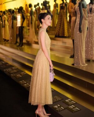 Zhou Ye Instagram - 金色的一天 #Dior @Dior