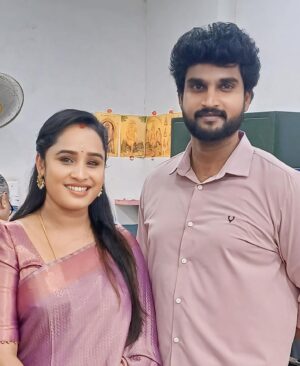 vj Santhiya Instagram - Legally arrested 😜 @aval_santhiya 
Love you dora 🫂🥰

#registermarriage #love #avalsanthiya #mrsmurali
#marriagelife #livetogether #alwayshappy #lovelymoments #memorableday #lovetoeachother #smilyface #mylove ❤️