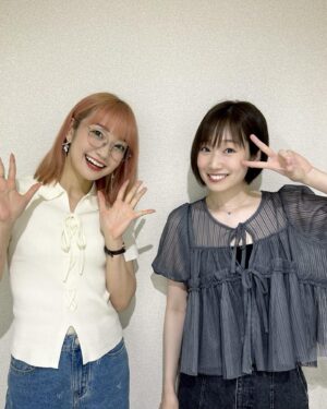 田所梓 Instagram - 昨日の彩香ちゃんとの配信も楽しかった！
このあとのダイバーシティでのリリイベもよろしくです！暑さ対策忘れずにね😭✨無理はせず！！

#大橋彩香
#azusatadokoro 
#tadokoroazusa
#田所あずさ
#田所あずさIvory
#アイボリー
#ivory