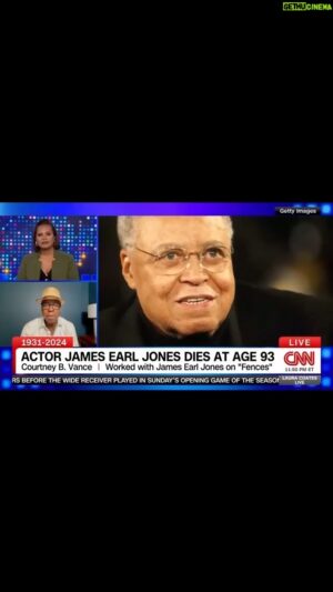 Laura Coates Instagram - We’ve lost another legend. The great @courtneybvance on the legacy of the unbelievably talented & incomparable James Earl Jones. #ripjamesearljones