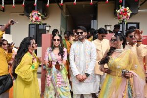 Aadita Jain Instagram - Day 3 - Bhai ki Haldi Ceremony with all Family 
Flowers ki haldi🌼🌼

.
.
#family #familygoals #haldi #haldiceremony #haldioutfit #haldidecor #aachalmerenaal #bhaikishaadi #foryou #foryoupage #explore #explorepage #weddingbells