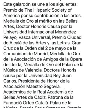 Ainhoa Arteta Instagram - Mañana es un gran día para celebrar algo en mi carrera que ha sido insignia y característica de la misma las ARTES ESCÉNICAS