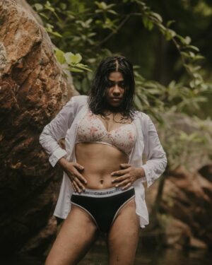 Aishwarya Vadivu Instagram - The hotness that not everyone can handle it 🔥
The more I go the more u scream 😱 
The lady with hot body who is not affordable for everybody 💥

Costume:
@myzudio 
@clovia_fashions 
@calvinklein 

#instagram #instagood #instaphoto #instalike #photography #photooftheday #portraitphotography #photo #outdoors #outfit #outfitoftheday #outdoorphotography