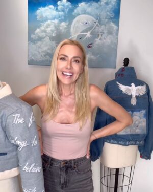 Allison McAtee Instagram - ✨BELIEVE. DREAM BIG. LIVE YOUR TRUTH. ✨
Introducing The Pleiades Denim Collection. Hand crafted, and designed to empower and inspire. This is more than just fashion—it’s a declaration of your infinite worth and a call to live boldly, unapologetically, and authentically. ✨🤍✨ 
Limited quantities available @designsbyrjg now
.
When you shine your light, you ignite courage in others to shine, too. These jackets are a reminder to trust in your inner knowing, embrace your strength, and to follow your dreams. 💫
🤍 Be bold. Be fearless. Shine bright. 
.
The Pleiades Denim Jacket Collection is your statement of confidence, a symbol of your limitless potential, and a testament to the beauty of living your truth. 
Handcrafted with love, it’s designed to make you feel unstoppable.
.
✨ Step into your purpose. Wear your worth. Live your truth. ✨
#allisonmcateeofficial #allisonmcatee #DesignsByRJG #PleiadesJacket #EmpoweredStyle #DreamBig #BoldAndFearless #FearlessFashion #ShineBright #WearYourTruth #HandcraftedDesigns #UnstoppableYou #StatementStyle #WinterFashion #FashionWithPurpose #denimjacket #pufferjacket 
.
🤍 Shop Now and let the world see your light.