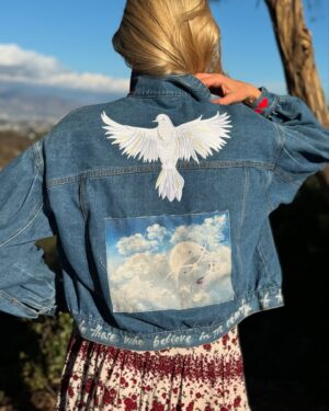 Allison McAtee Instagram - ✨BELIEVE. DREAM BIG. LIVE YOUR TRUTH. ✨
Introducing The Pleiades Denim Collection. Hand crafted, and designed to empower and inspire. This is more than just fashion—it’s a declaration of your infinite worth and a call to live boldly, unapologetically, and authentically. ✨🤍✨ 
Limited quantities available @designsbyrjg now
.
When you shine your light, you ignite courage in others to shine, too. These jackets are a reminder to trust in your inner knowing, embrace your strength, and to follow your dreams. 💫
🤍 Be bold. Be fearless. Shine bright. 
.
The Pleiades Denim Jacket Collection is your statement of confidence, a symbol of your limitless potential, and a testament to the beauty of living your truth. 
Handcrafted with love, it’s designed to make you feel unstoppable.
.
✨ Step into your purpose. Wear your worth. Live your truth. ✨
#allisonmcateeofficial #allisonmcatee #DesignsByRJG #PleiadesJacket #EmpoweredStyle #DreamBig #BoldAndFearless #FearlessFashion #ShineBright #WearYourTruth #HandcraftedDesigns #UnstoppableYou #StatementStyle #WinterFashion #FashionWithPurpose #denimjacket #pufferjacket 
.
🤍 Shop Now and let the world see your light.