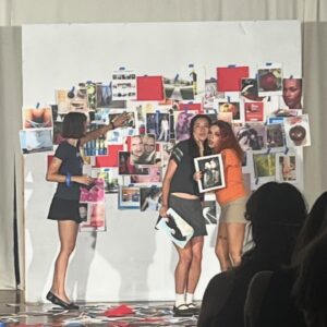 Amalia Soto Instagram - Thank you for coming to Trivial Pursuit last week 🎭💝

When I wrote and conceived of this play I immediately knew I wanted @mayaontheinternet @mackenzie @hidingfrommystalkerok to star in it 🧑‍🧒‍🧒⭐️ 

Thank you to @rulerofzeeworld for seeing the vision and curating and to @pageantpageantpageant for hosting our first run 🌀📄 currently trying to manifest more performances in the future!!!! 💌

*I screenshotted your stories cause I was mostly busy pacing and dancing in the back and forgot to take pictures ty*