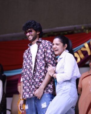 Ambika Vani Instagram - Our film “Ramnagar bunny”releases tomorrow. See you all at Sandhya theatre hyd tomorrow.

PC - @rmediaoff 

#ramnagarbunny #ambikavani #chandrahaas #hyderabad